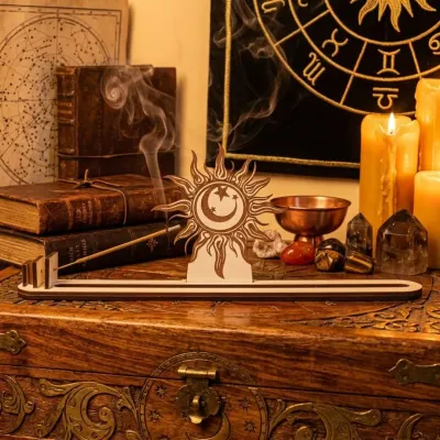 Incensários Místicos - artesanato de LeJu Art Decor