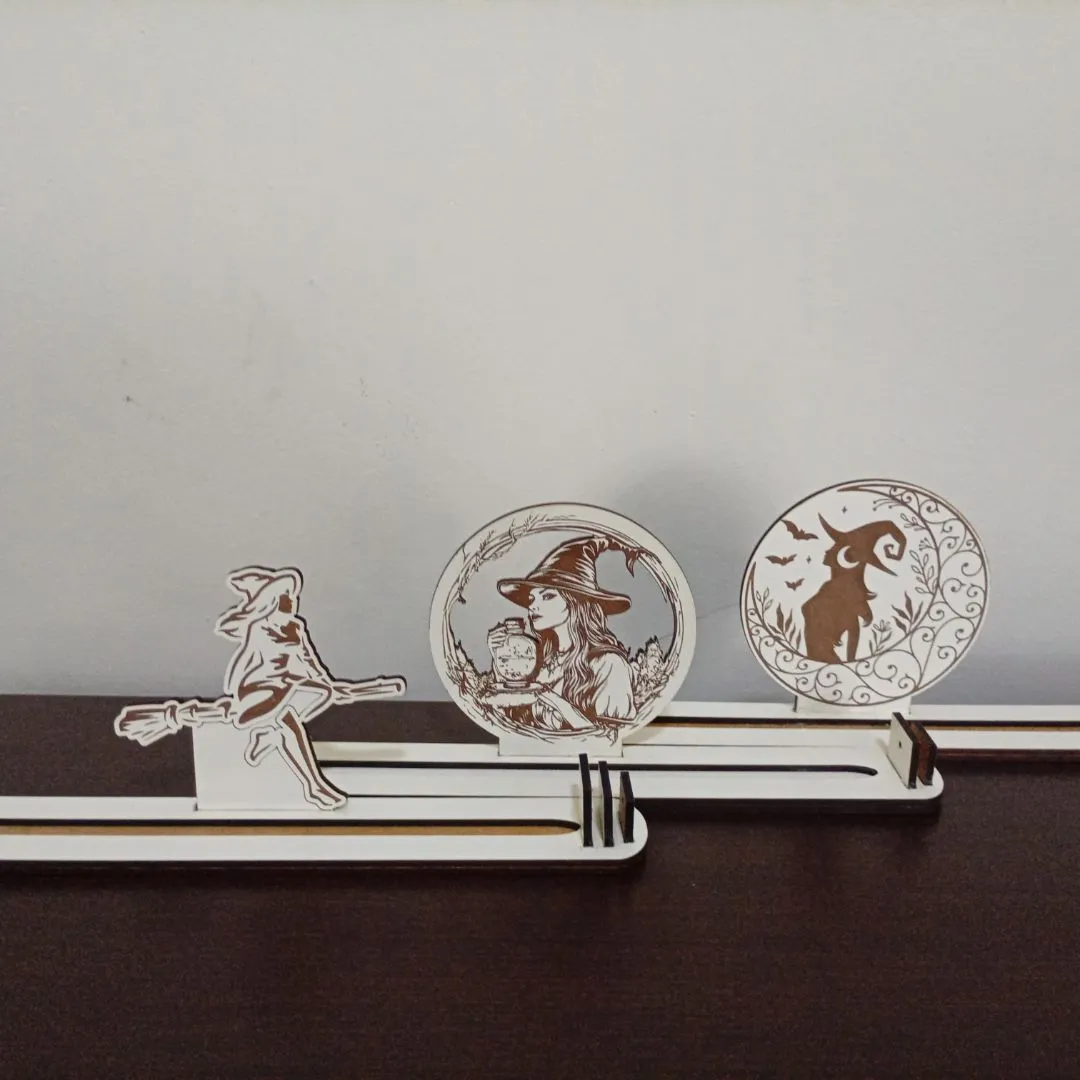 Incensários Decorativos em MDF Branco – Design Autoral - foto 2